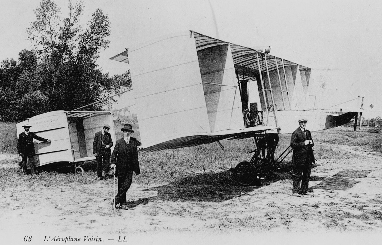Voisin biplan, 1910 av Unbekannt