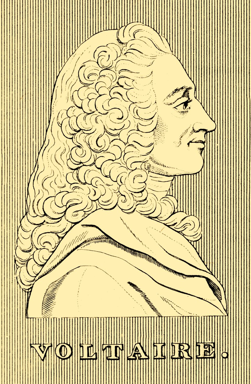 Voltaire, 1694-1778, 1830. av Unbekannt