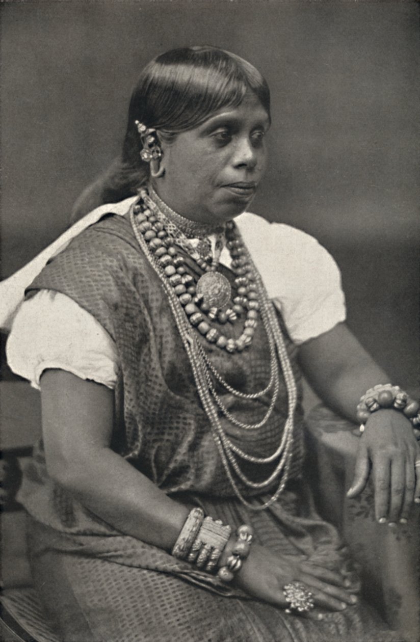 Distingerad singalesisk kvinna från Kandy, 1926 av Unbekannt