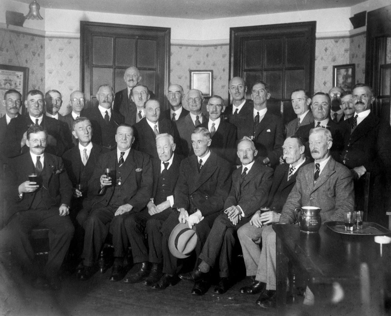 WWI-veteraner från Surbiton, 1934 av Unbekannt