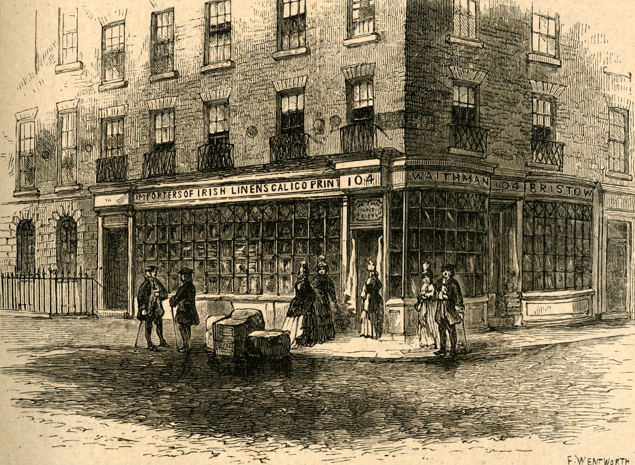 Waithmans butik, 1897. av Unbekannt