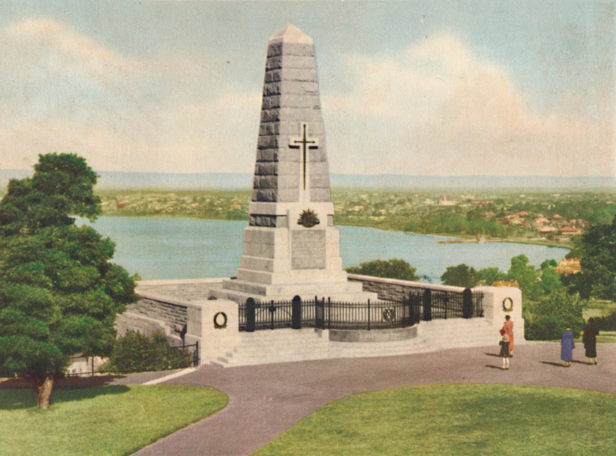 Krigsminnesmärke, c1947. av Unbekannt
