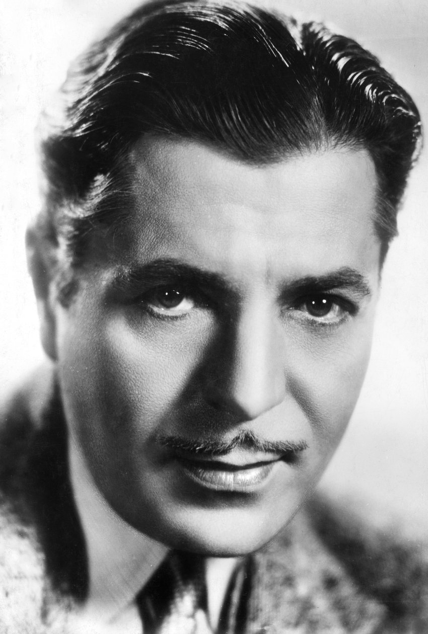 Warner Baxter 1889-1951, amerikansk skådespelare, c1930-c1940s av Unbekannt