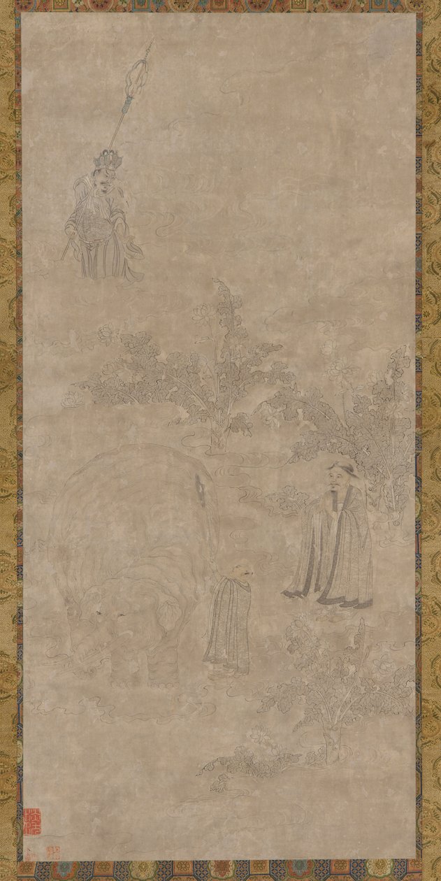 Tvätta den vita elefanten, Mingdynastin, 1500-1600-talet. av Unbekannt
