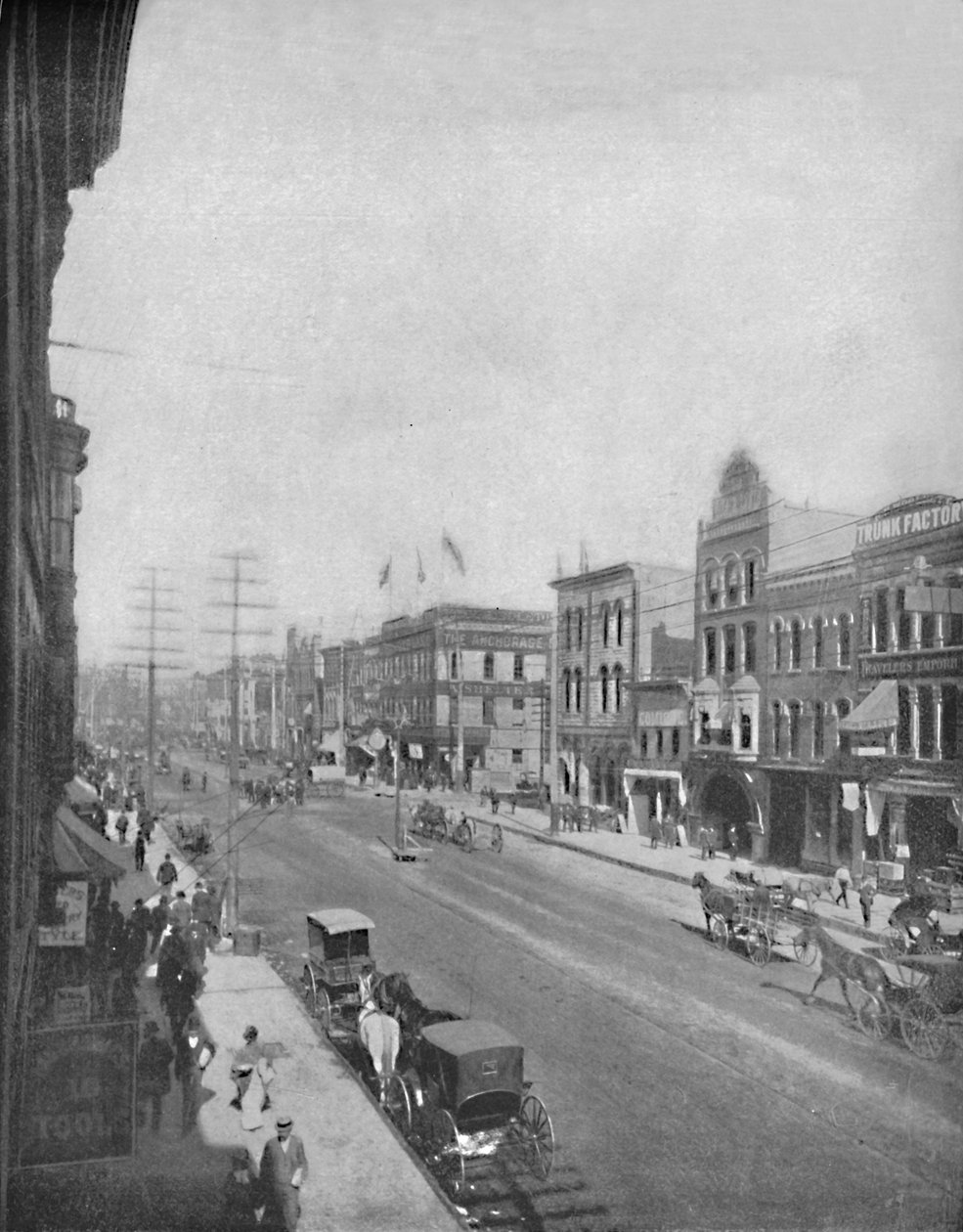 Washington Avenue, Minneapolis, Minnesota, c1897. av Unbekannt