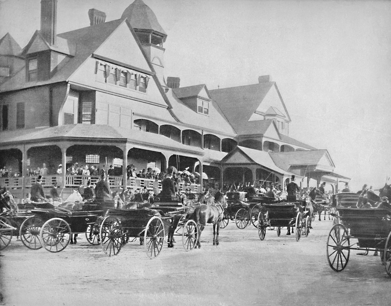 Washington Park Club. Chicago, Illinois, c1897. av Unbekannt
