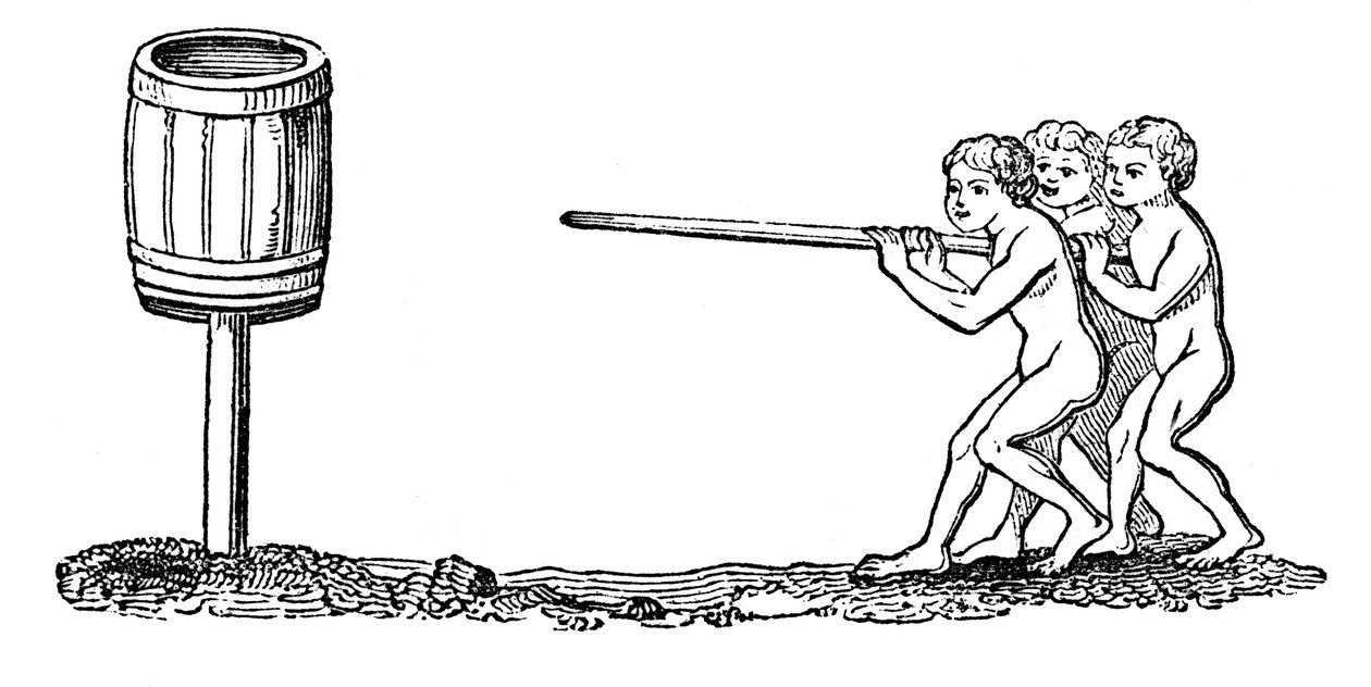 Water-Tub Quintain, 1344, 1833 av Unbekannt