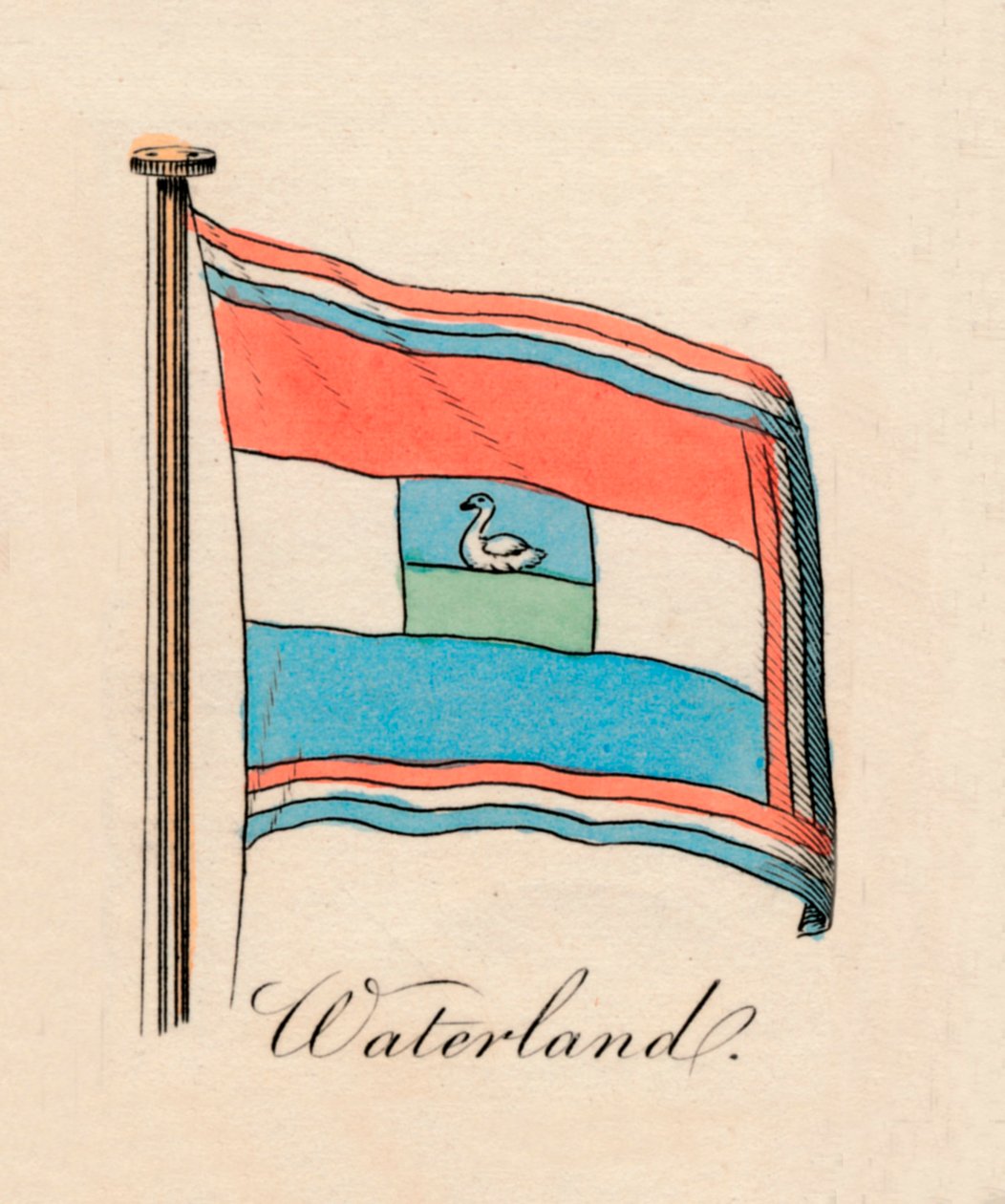 Waterland, 1838 av Unbekannt
