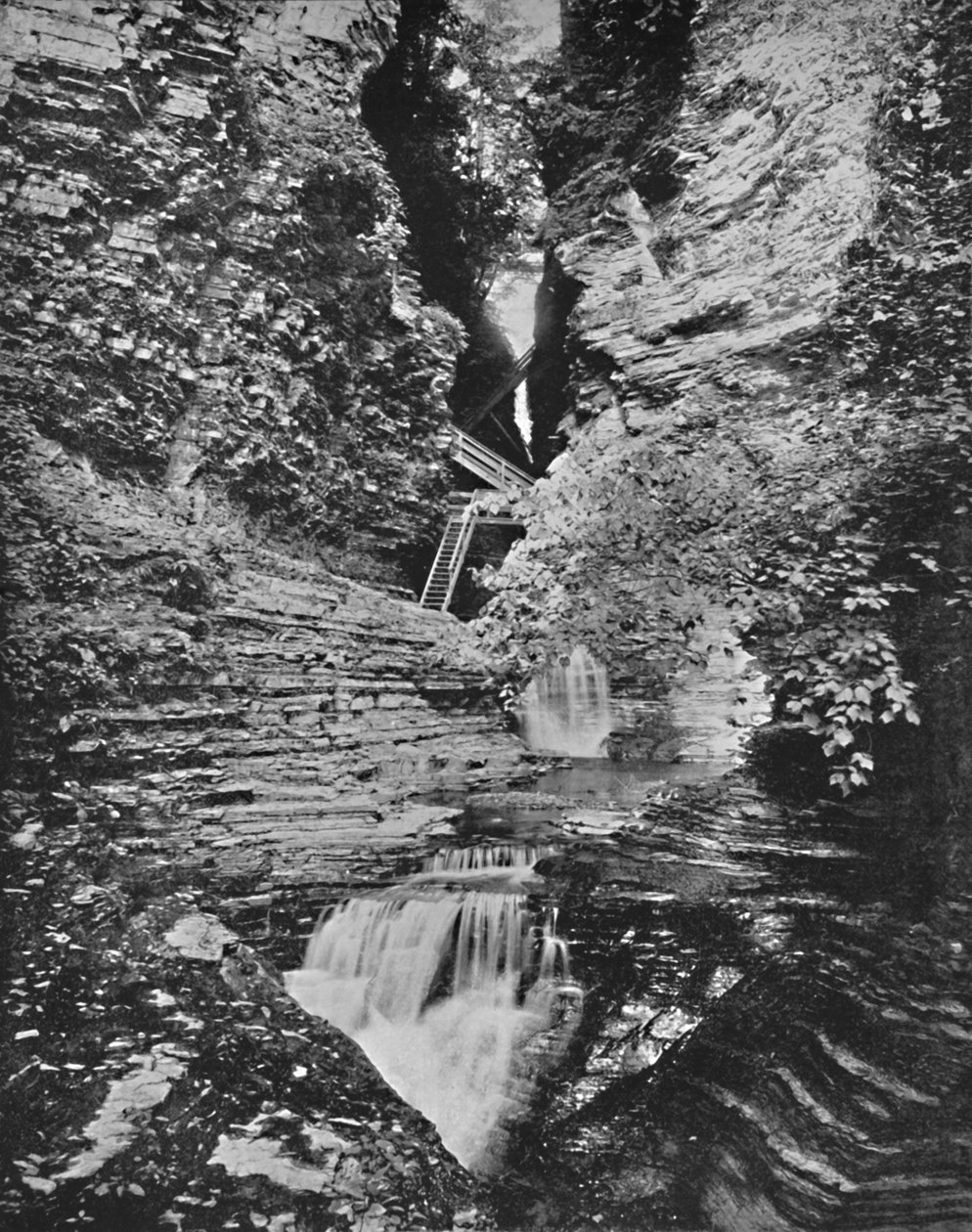 Watkins Glen, 1800-talet av Unbekannt