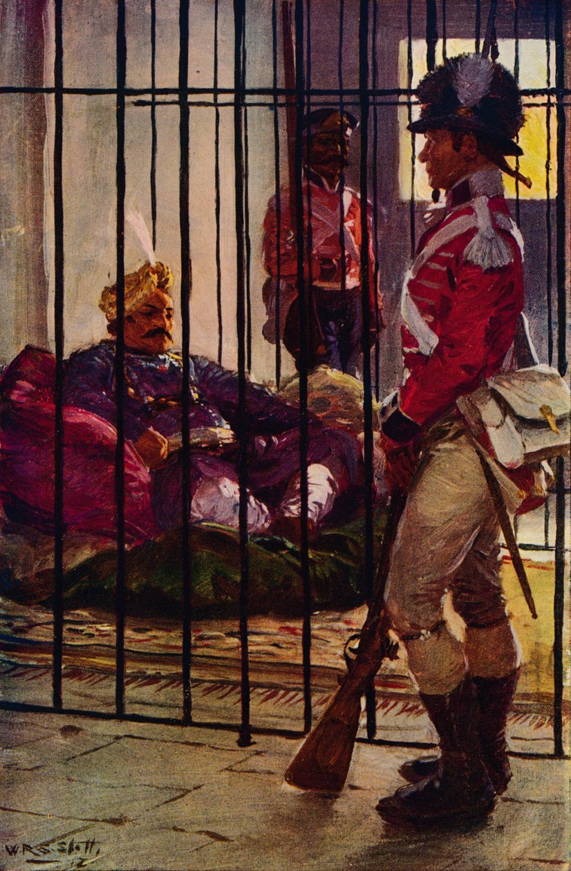 Wazir Ali i fängelse, c1799 c1912 av Unbekannt