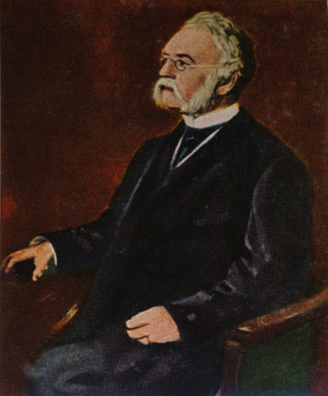 Werner von Siemens 1816-1892. Målning av Lenbach, 1934. av Unbekannt