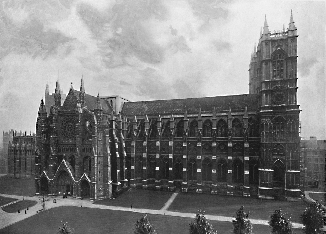 Westminster Abbey, c1896 av Unbekannt