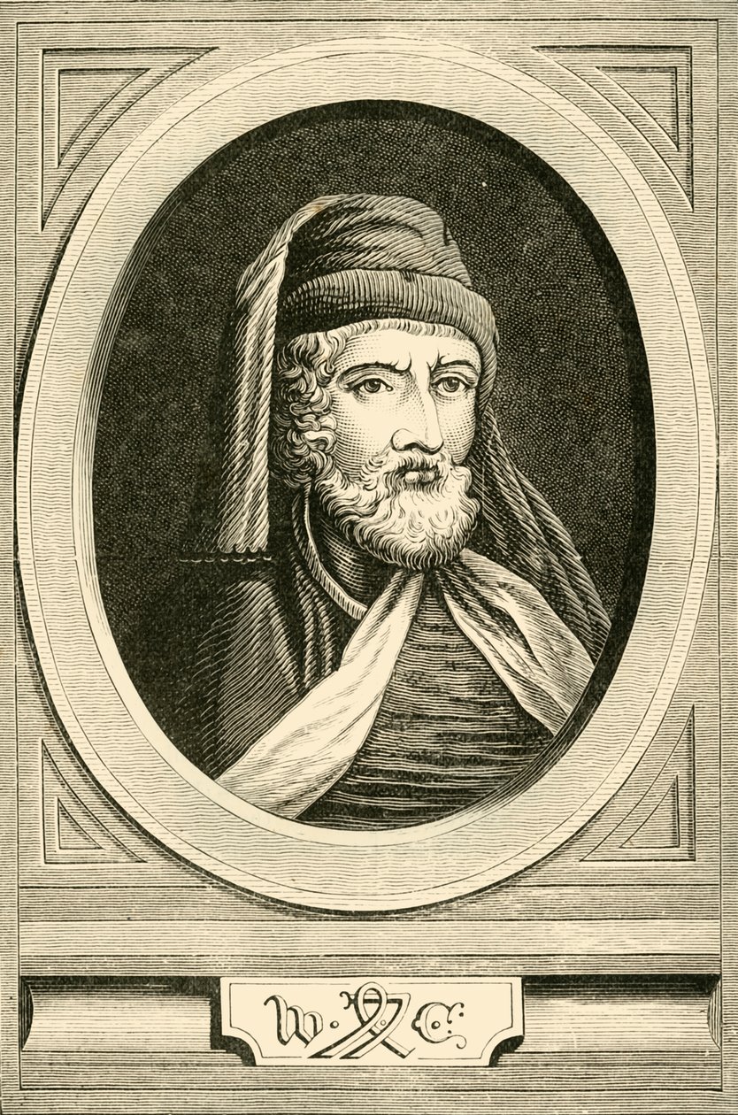 William Caxton, c1422-c1491, 1890. av Unbekannt