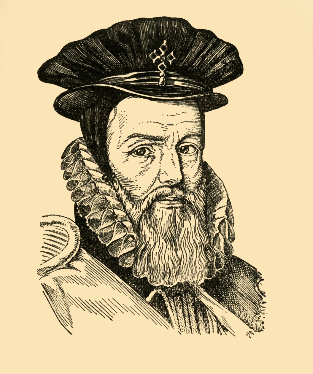 William Cecil Lord Burghley, 1933. av Unbekannt
