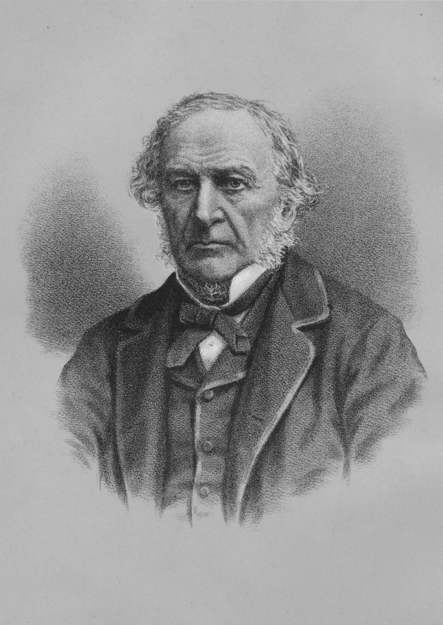 William Ewart Gladstone, brittisk statsman, 1883 1936 av Unbekannt