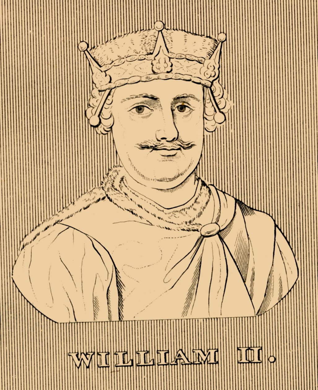 Vilhelm II, c1056-1100, 1830. av Unbekannt