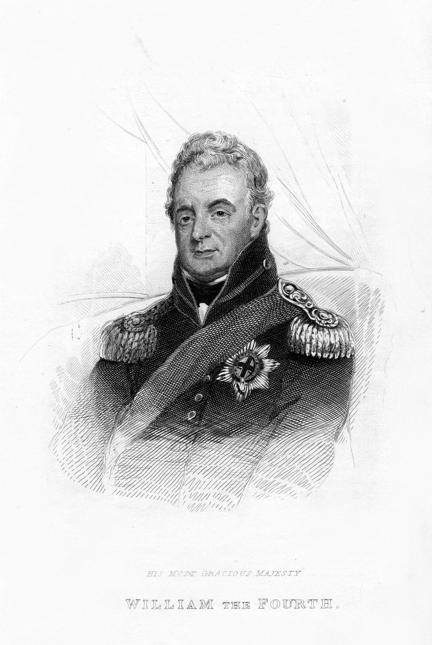 Vilhelm IV, 1800-talet av Unbekannt
