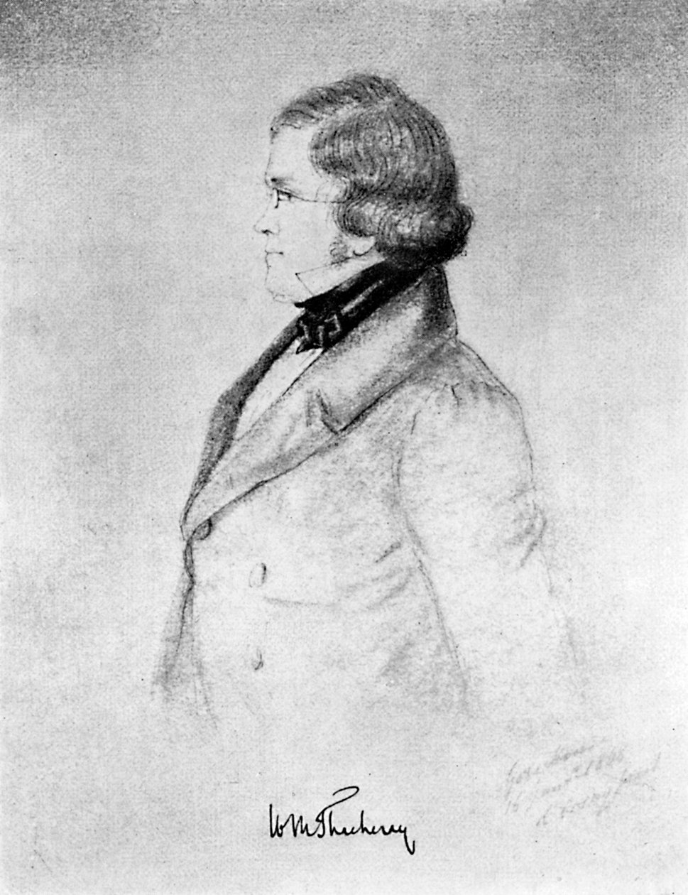 William Makepeace Thackeray, anglo-indisk författare, 1912 av Unbekannt