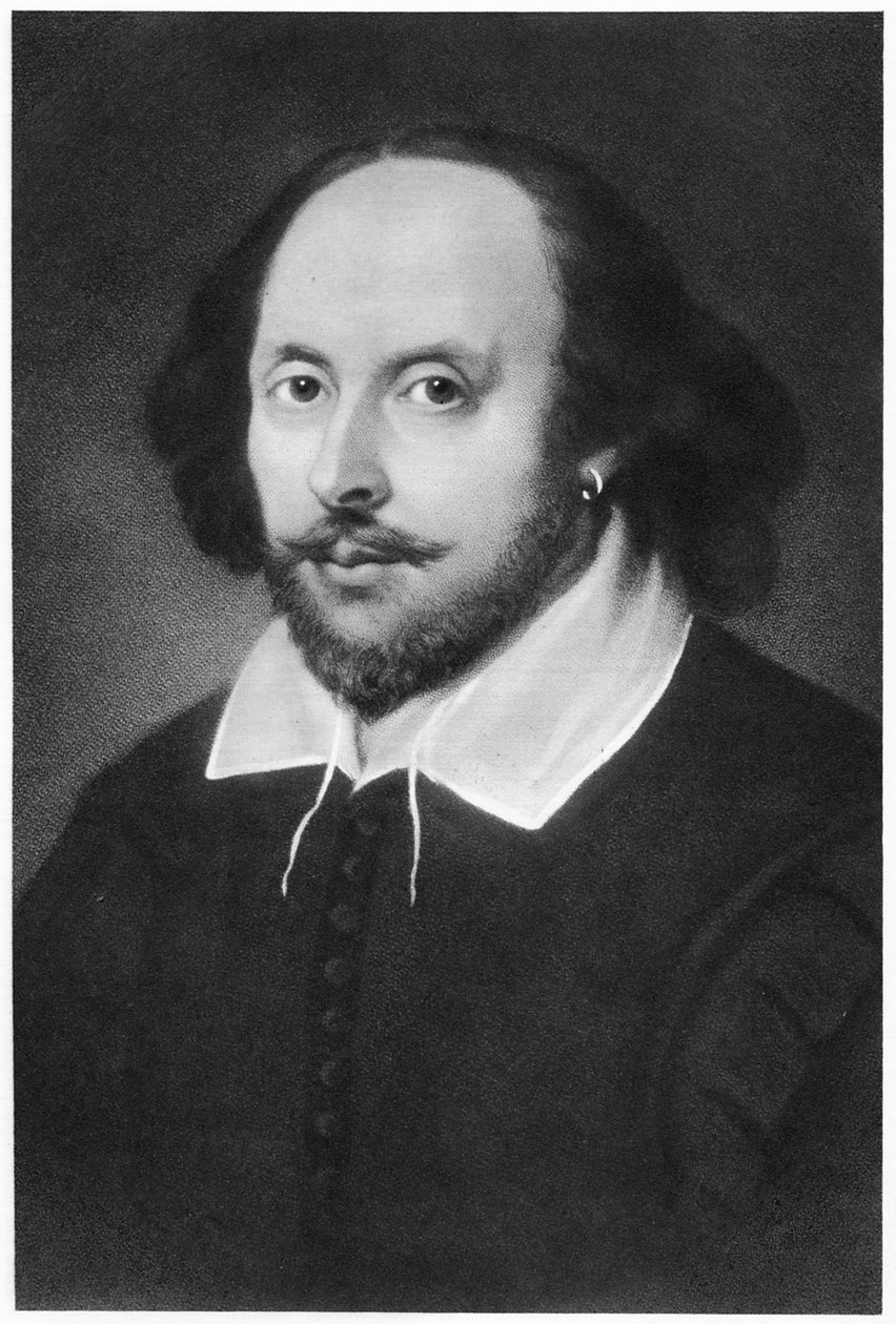 William Shakespeare, engelsk dramatiker, 1800-talet av Unbekannt