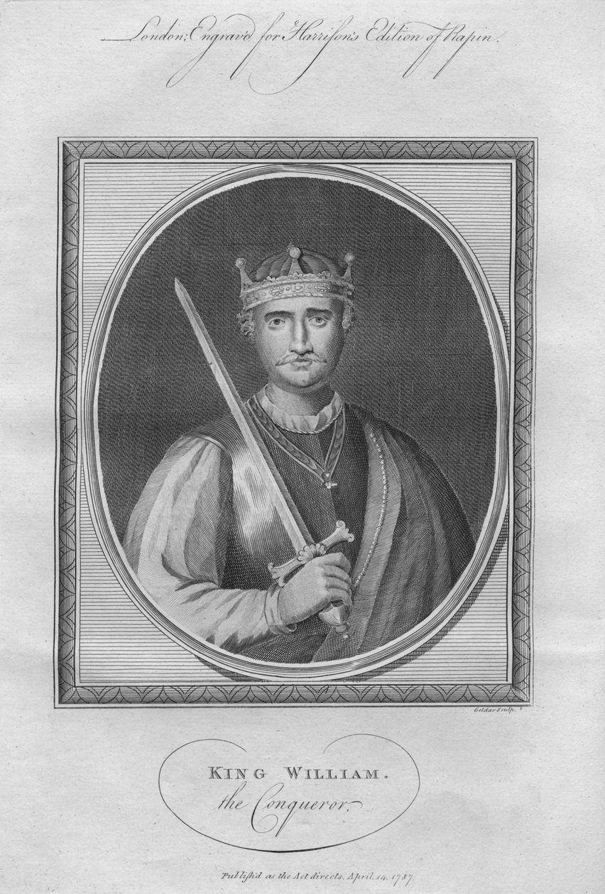 Vilhelm Erövraren, 1787. av Unbekannt
