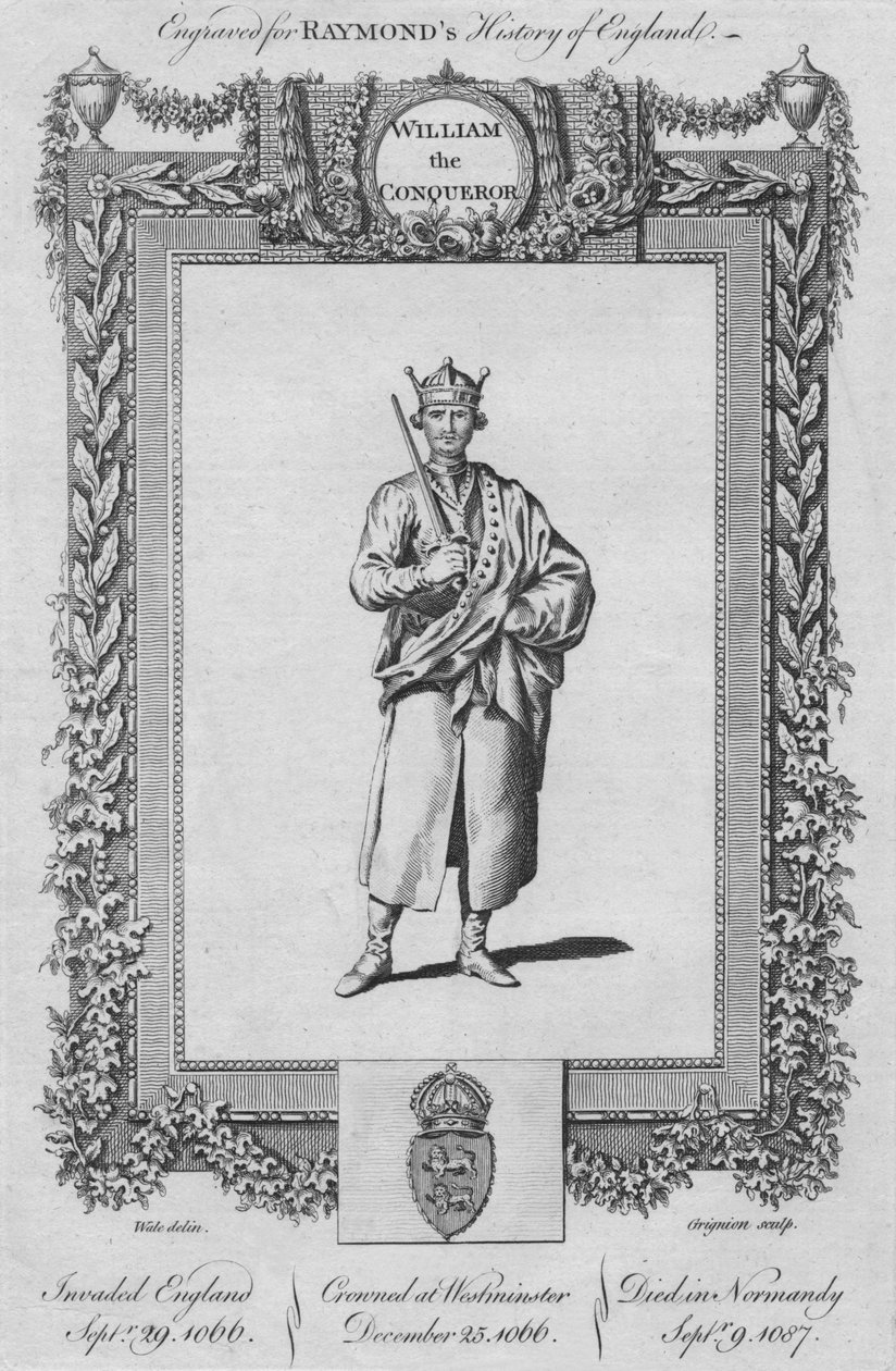 Vilhelm Erövraren, c1787 av Unbekannt