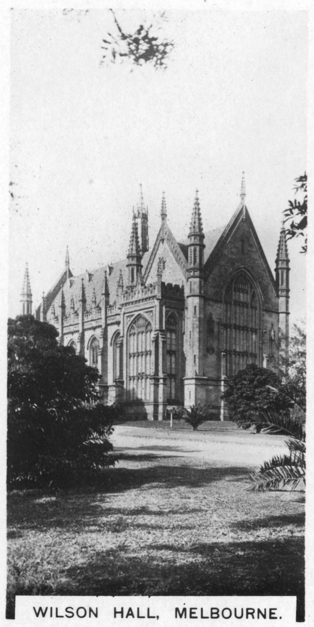 Wilson Hall, Melbourne, Australien, 1928 av Unbekannt
