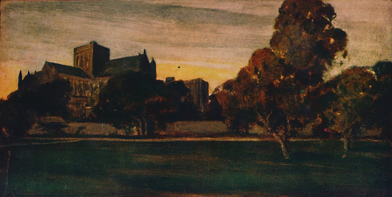 Winchester Cathedral, 1912 av Unbekannt