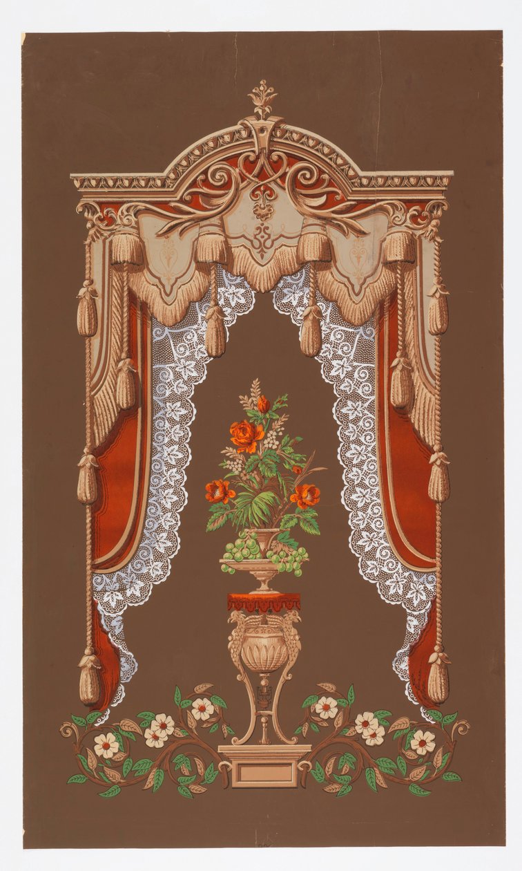 Fönsterskugga (USA), ca. 1860 av Unbekannt