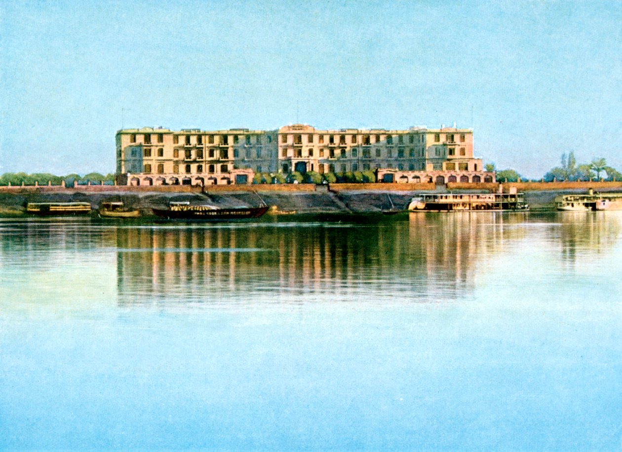 Winter Palace Hotel, Luxor, Egypten, 1900-talet av Unbekannt