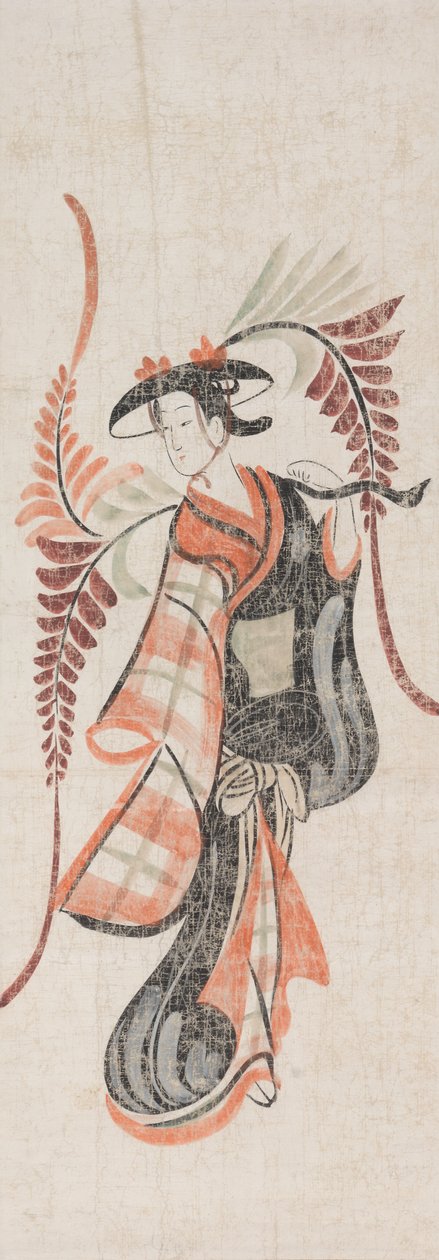 Wisteria Maiden Fuji Musume, 1600-talet. av Unbekannt
