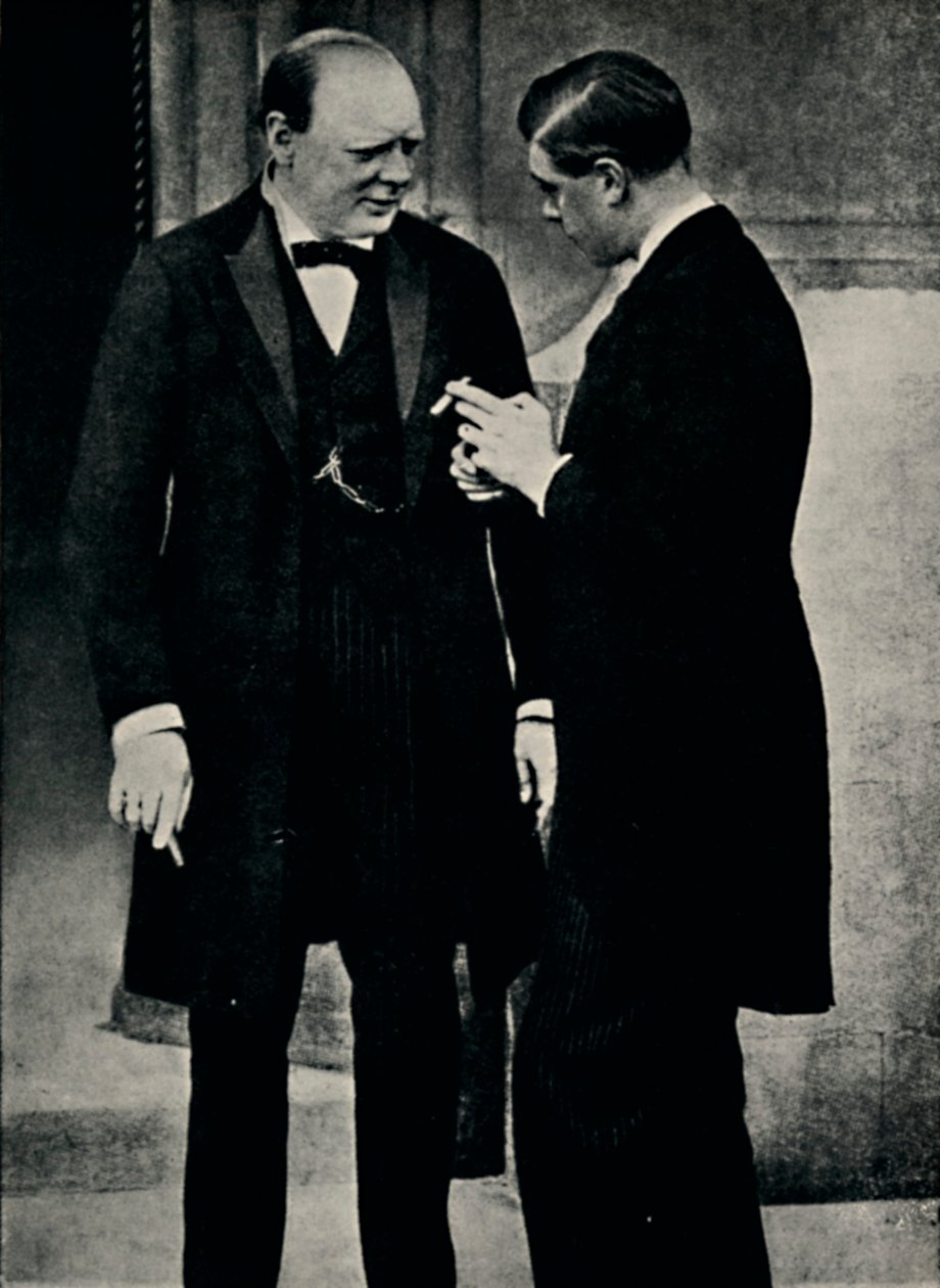 Med kung Edward VIII, 1936, 1945. av Unbekannt