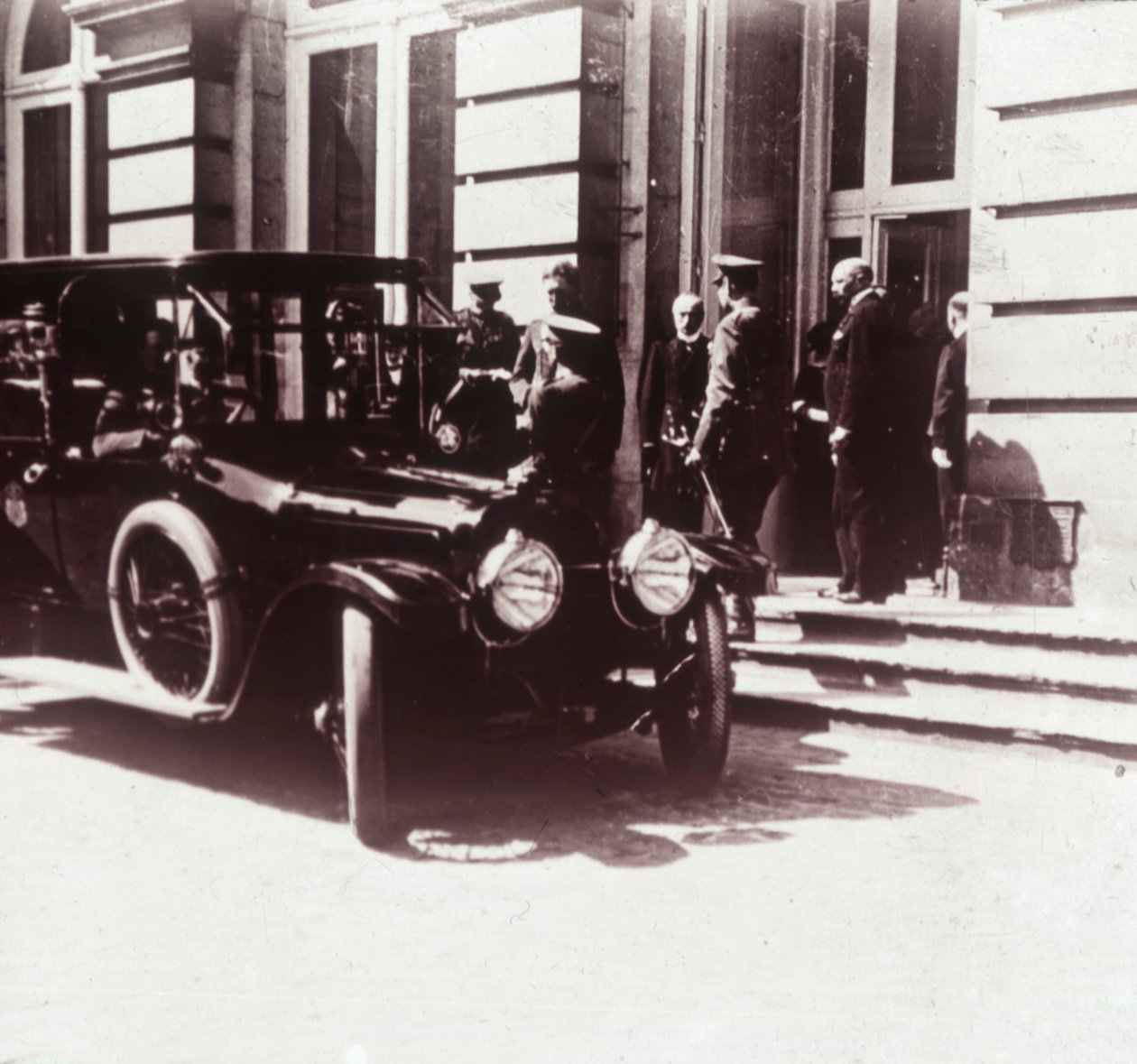 Woodrow Wilson och kung Albert I, c1914-c1918 av Unbekannt