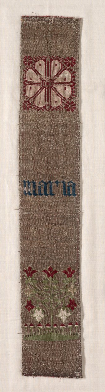 Vävt band, 1300-1400-tal. av Unbekannt