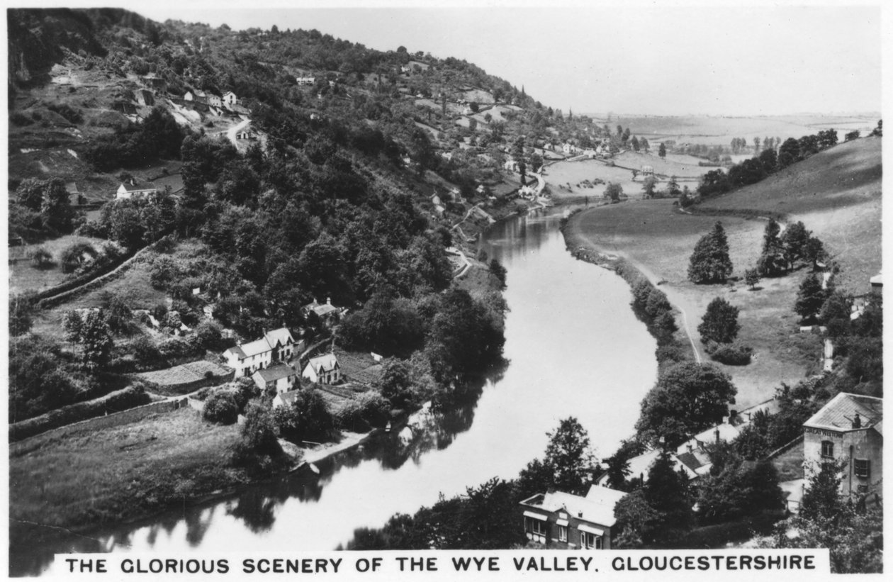 Wye Valley, Gloucestershire, 1936 av Unbekannt