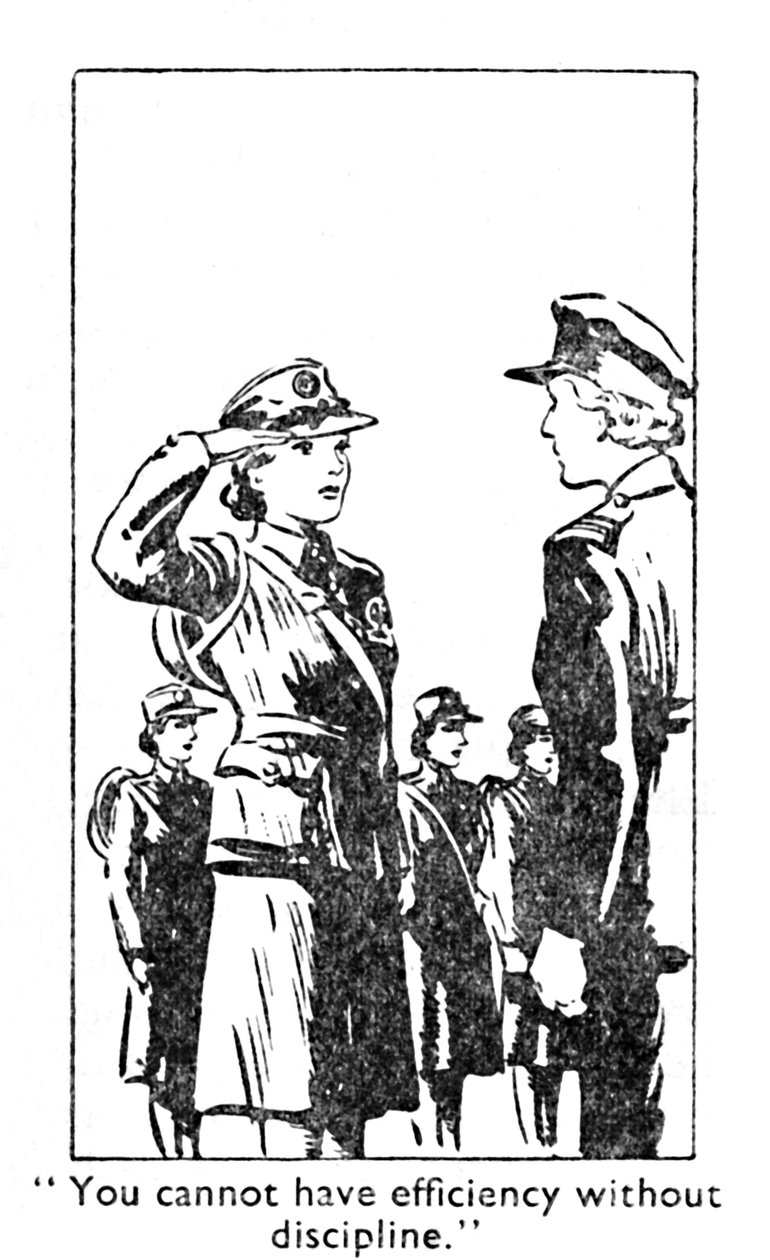 Du kan inte ha effektivitet utan disciplin., 1940 av Unbekannt