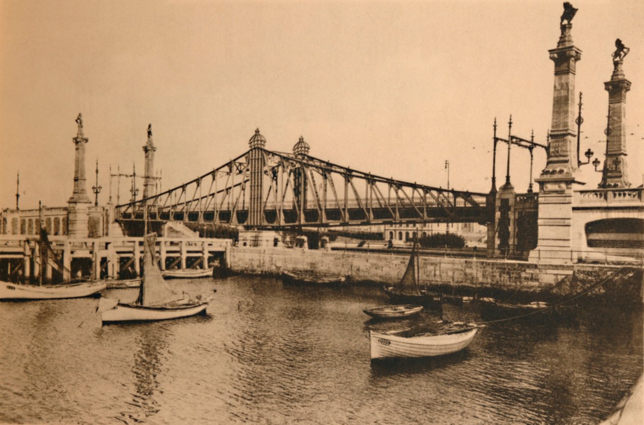 de Smet De Naeyer Bridge, c1928 av Unbekannt