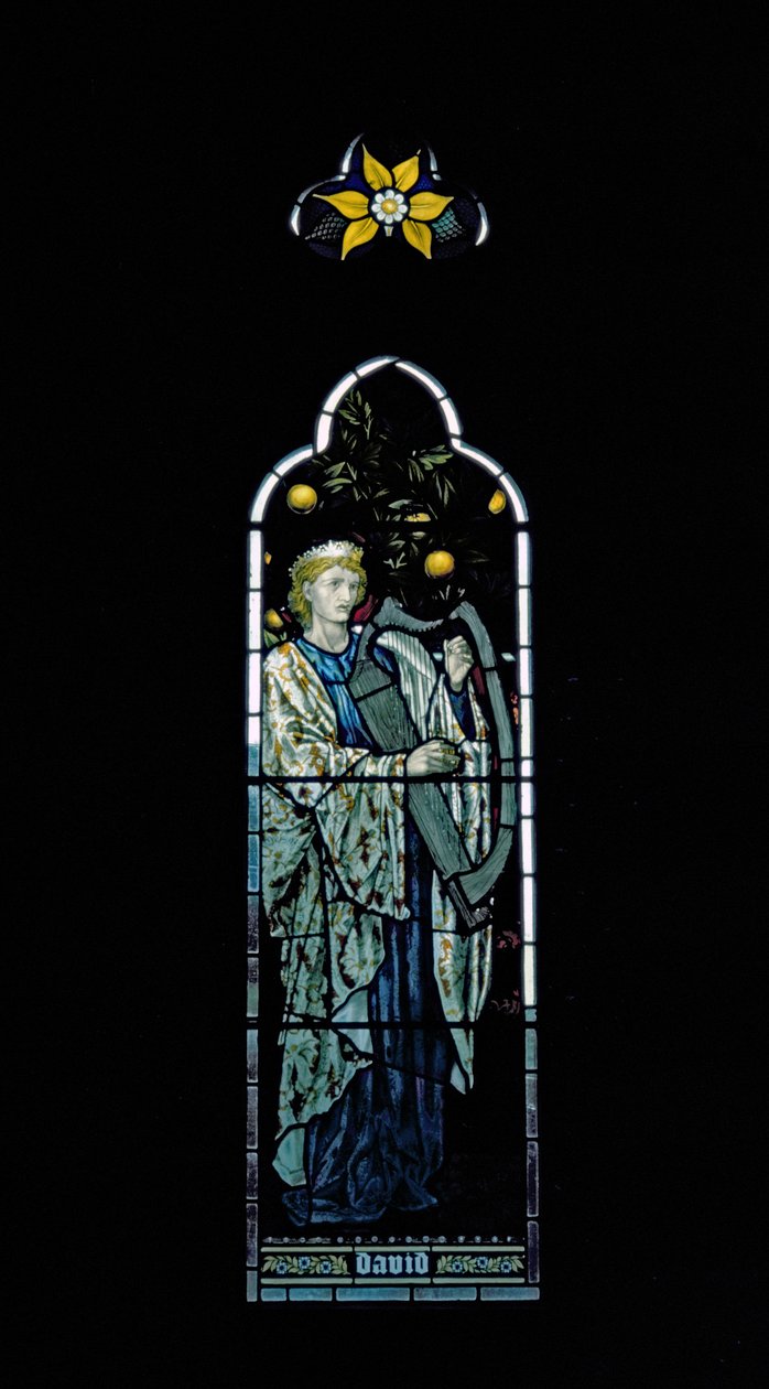 David av William Morris (1834-96) av Unbekannt Unbekannt