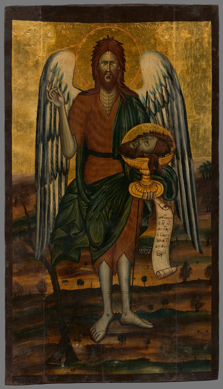 Johannes föregångaren (baptist) av Unbekannt Unbekannt