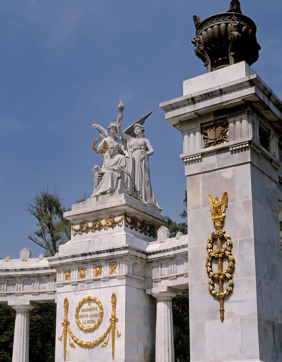 Mexico City. Benito Juarez Hemicykel. av Unbekannt Unbekannt