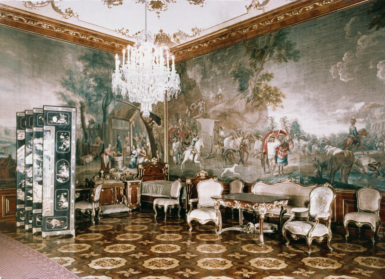 Napoleonrummet på slottet Schönbrunn av Unbekannt Unbekannt
