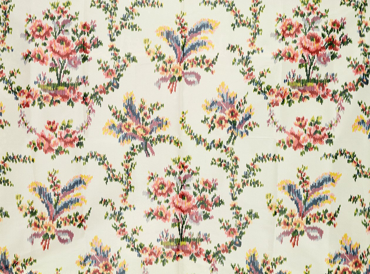 Tyg vävt för drottning Marie Antoinette vid Palace of St. Cloud, c.1797 av Unbekannt Unbekannt