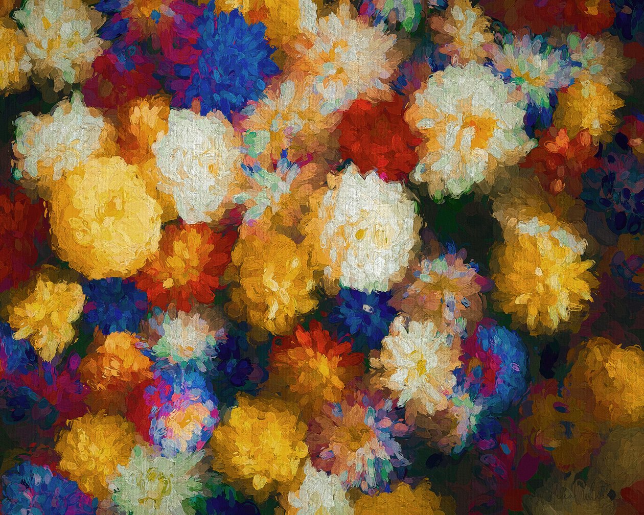 Blomsteraffär, 2018, av Unbekannt Unbekannt