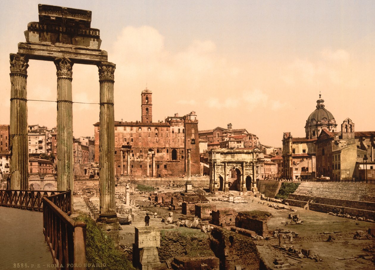 Forum Romano, Rom, Italien, c.1890-c.1900 av Unbekannt Unbekannt