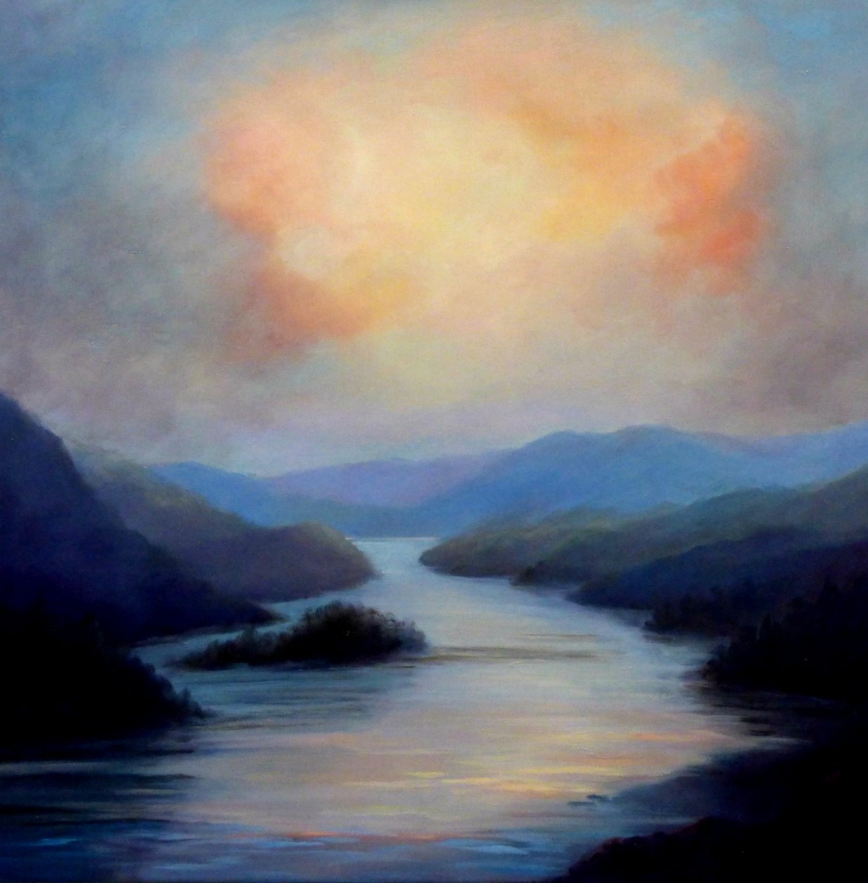 Highland Loch, 2018, av Unbekannt Unbekannt
