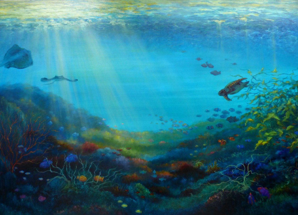 Pacific Reef, 2018, av Unbekannt Unbekannt