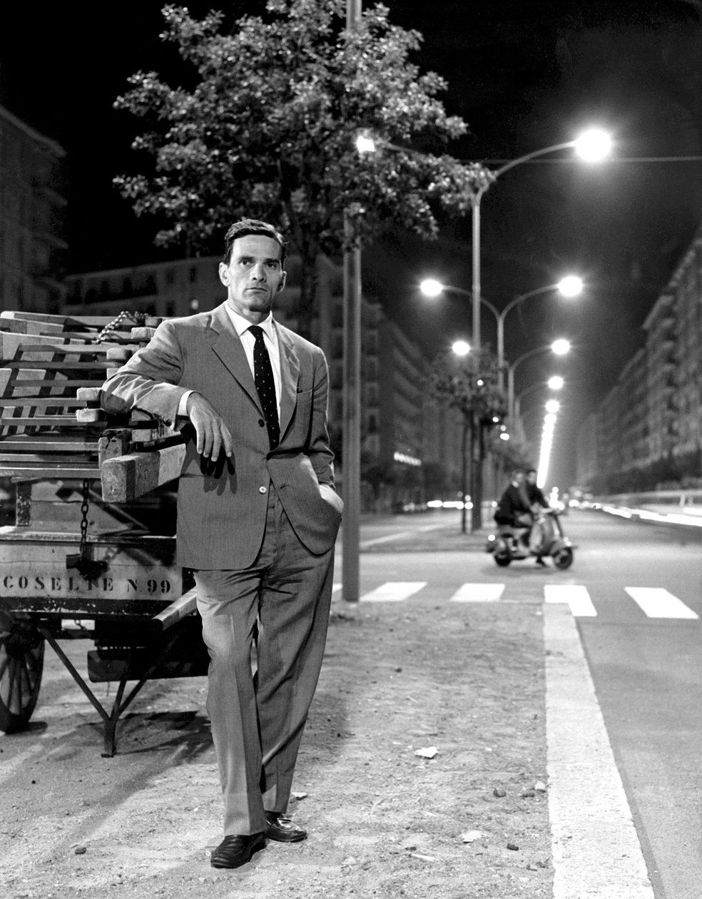 Pier Paolo Pasolini i Rom, juli 1960 av Unbekannt Unbekannt