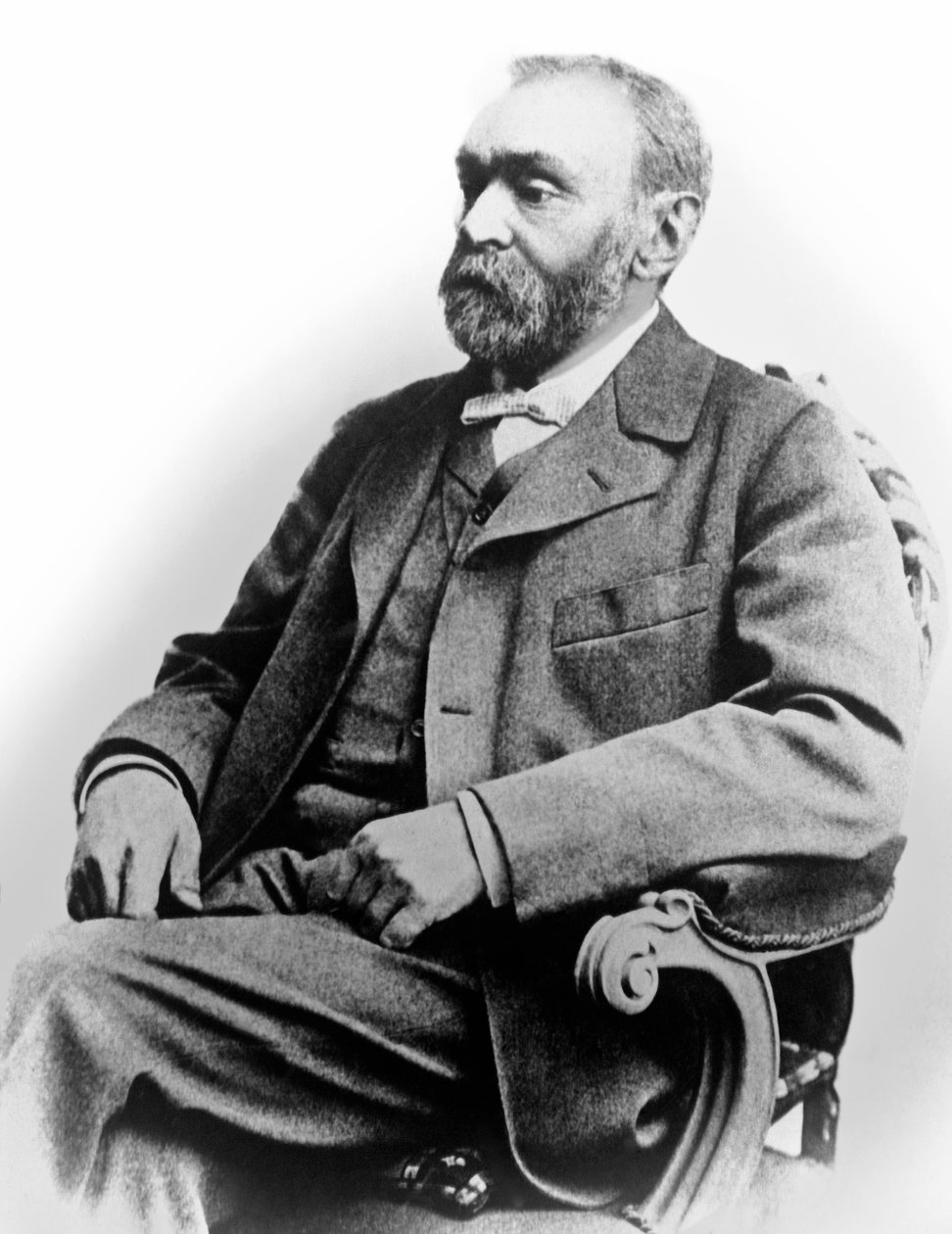 Porträtt av Alfred Nobel, världen, c.1893 av Unbekannt Unbekannt