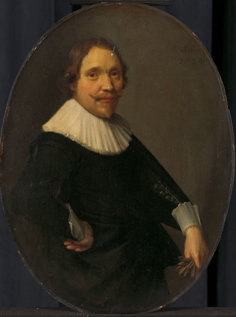 Porträtt av Willem van Oldenbarneveldt, 1634 av Unbekannt Unbekannt