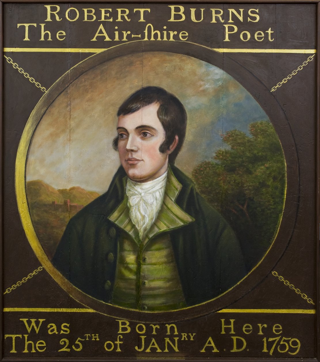 Robert Burns av Unbekannt Unbekannt