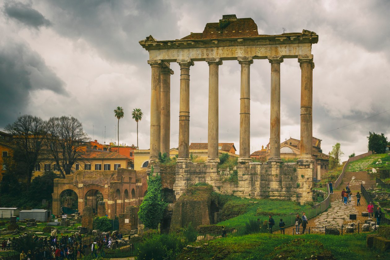 Rom, Italien. Forum Romanum av Unbekannt Unbekannt